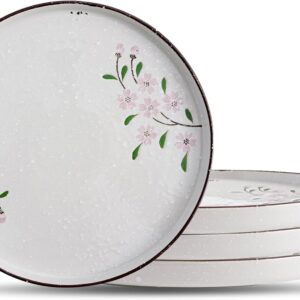 Heart-shaped ceramic dessert plate